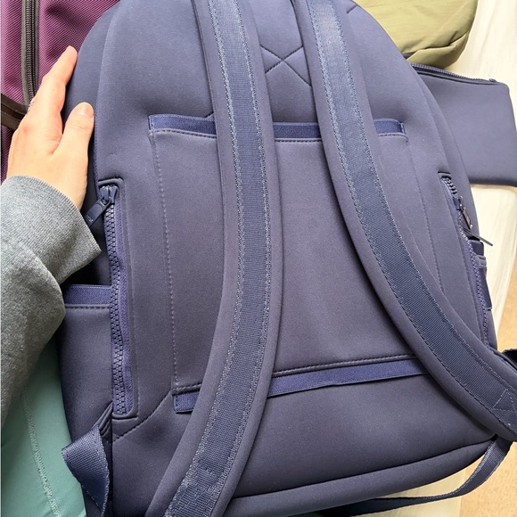 Dagne Dover Navy Blue Backpack - Picture 7 of 9